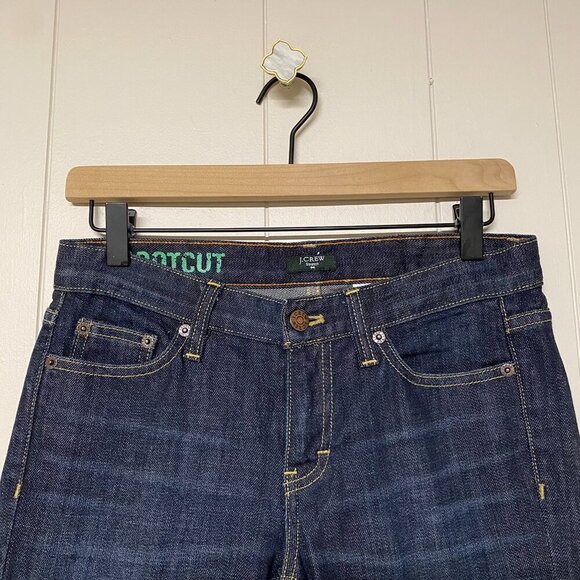 J. Crew Stretch Bootcut Jeans, 27s, Premium Indigo Wash. - Picture 3 of 8